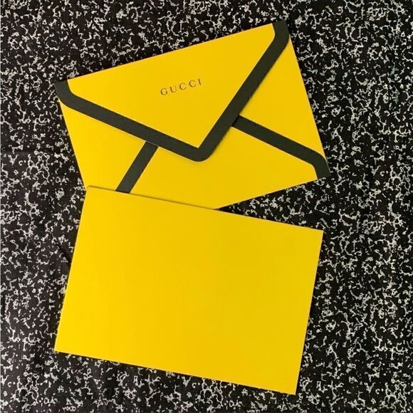 Black and Yellow Gucci Envelopes Pack #✌🏽 - Picture 3 of 5